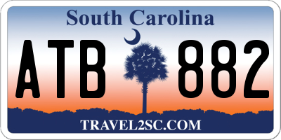 SC license plate ATB882