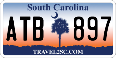 SC license plate ATB897