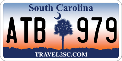 SC license plate ATB979