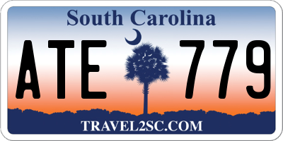 SC license plate ATE779