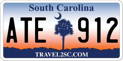 SC license plate ATE912