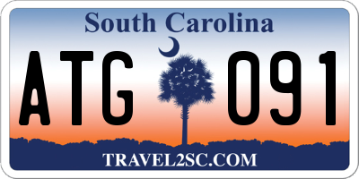 SC license plate ATG091