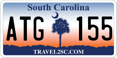 SC license plate ATG155