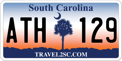 SC license plate ATH129