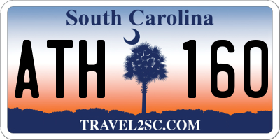 SC license plate ATH160