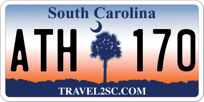SC license plate ATH170