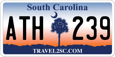 SC license plate ATH239
