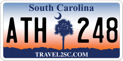 SC license plate ATH248