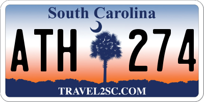 SC license plate ATH274