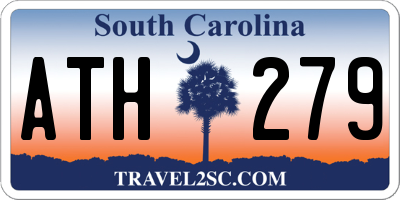 SC license plate ATH279