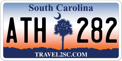 SC license plate ATH282