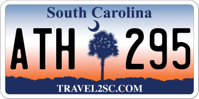 SC license plate ATH295