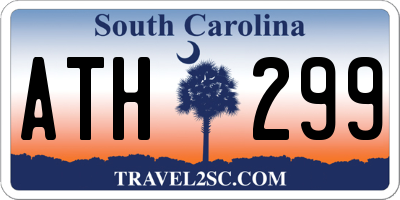 SC license plate ATH299