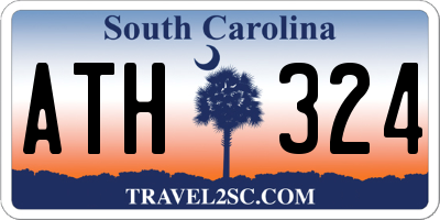 SC license plate ATH324