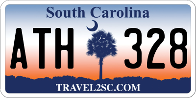 SC license plate ATH328