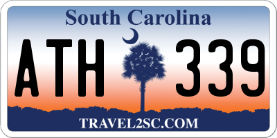 SC license plate ATH339