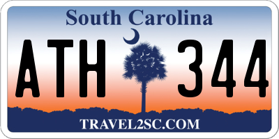 SC license plate ATH344