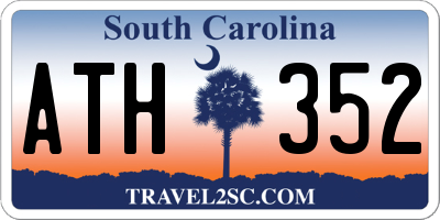 SC license plate ATH352