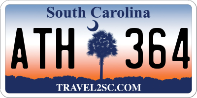 SC license plate ATH364