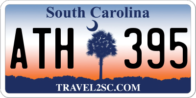 SC license plate ATH395