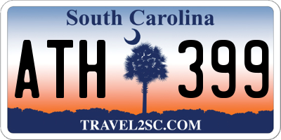 SC license plate ATH399