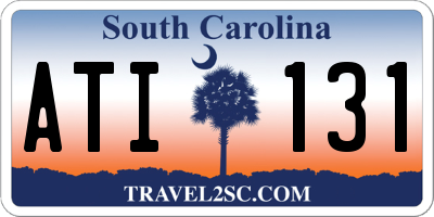 SC license plate ATI131
