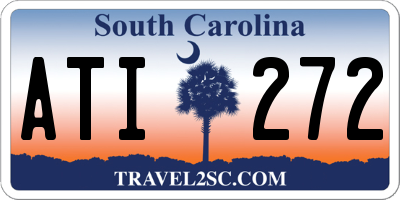 SC license plate ATI272