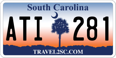 SC license plate ATI281
