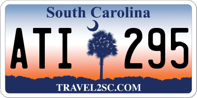 SC license plate ATI295