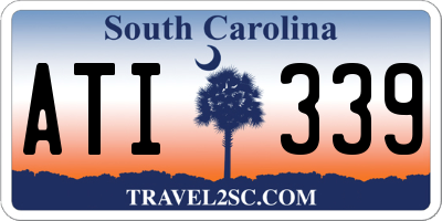 SC license plate ATI339