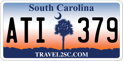 SC license plate ATI379