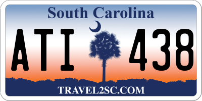 SC license plate ATI438