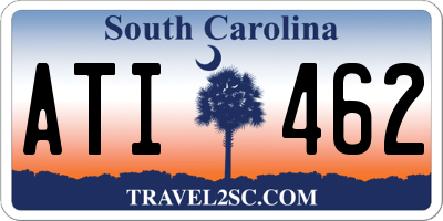 SC license plate ATI462