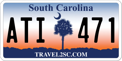 SC license plate ATI471