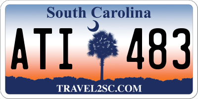 SC license plate ATI483