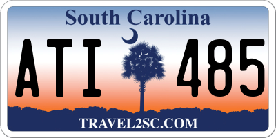 SC license plate ATI485