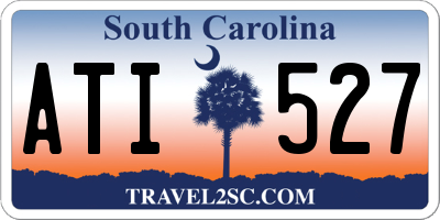 SC license plate ATI527