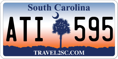 SC license plate ATI595