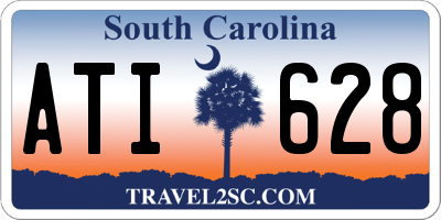 SC license plate ATI628