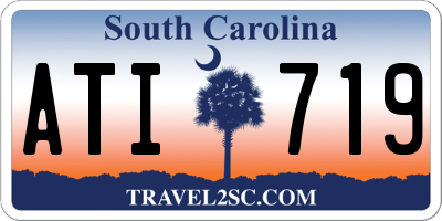 SC license plate ATI719