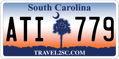 SC license plate ATI779
