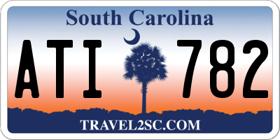 SC license plate ATI782