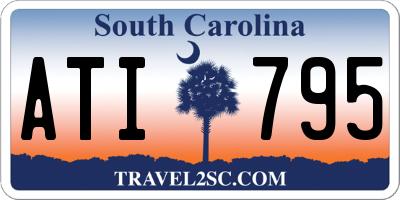 SC license plate ATI795