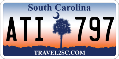 SC license plate ATI797