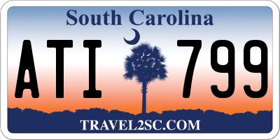 SC license plate ATI799