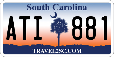 SC license plate ATI881