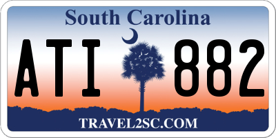 SC license plate ATI882