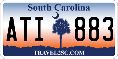 SC license plate ATI883