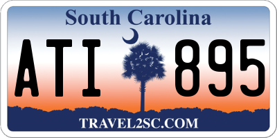 SC license plate ATI895