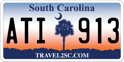 SC license plate ATI913